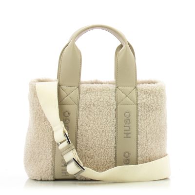 Ежедневни Чанти HUGO-50552295 BECKY SH TOTE MINI OPEN WHITE