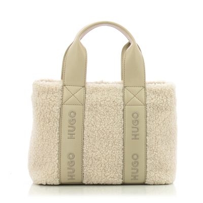 Ежедневни Чанти HUGO-50552295 BECKY SH TOTE MINI OPEN WHITE