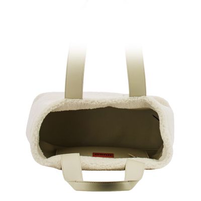 Ежедневни Чанти HUGO-50552302 BECKY SH TOTE SM OPEN WHITE