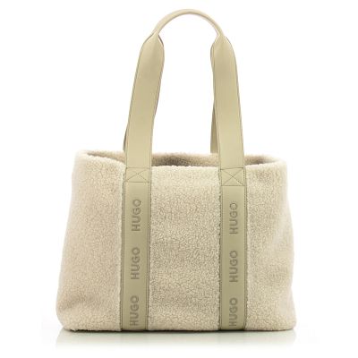 Ежедневни Чанти HUGO-50552302 BECKY SH TOTE SM OPEN WHITE
