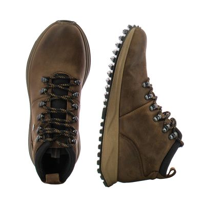 Men`s Sport Ankle Boots IMAC-853518 SARONNO DARK BROWN/BLACK