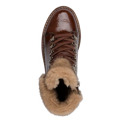 Дамски Равни Боти TAMARIS - 1-26264-43-359 BROWN PATENT