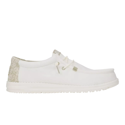 Мъжки Ежедневни HEY DUDE - 43091-1SO WALLY SURF WHITE/GREY