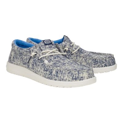 Мъжки Ежедневни HEY DUDE - 43091-4VE WALLY SURF NAVY/WHITE