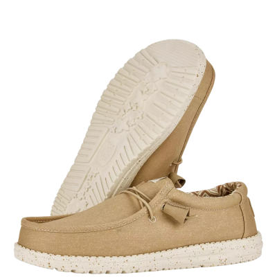 Мъжки Ежедневни HEY DUDE - 40700-265 WALLY STRETCH TAN