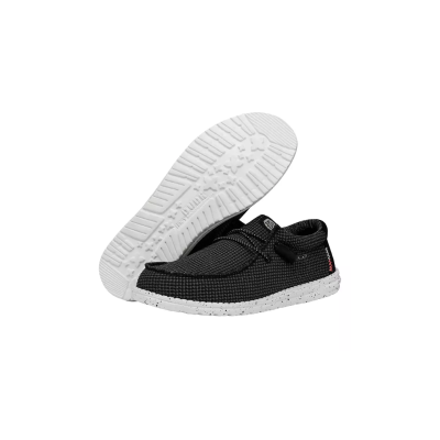 Мъжки Ежедневни HEY DUDE - 40403-066 WALLY SPORT BLACK