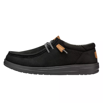 Мъжки Ежедневни HEY DUDE - 40175-001 WALLY GRIP CRAFT BLACK