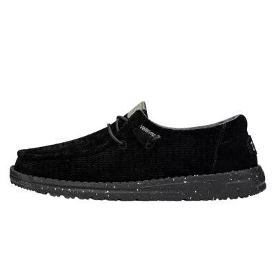 Мъжки Ежедневни HEY DUDE - 40195-001 WENDY WAVE BLACK