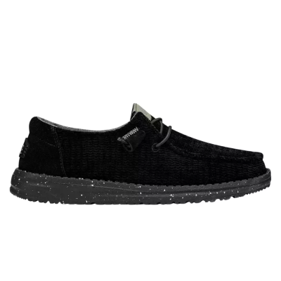 Мъжки Ежедневни HEY DUDE - 40195-001 WENDY WAVE BLACK