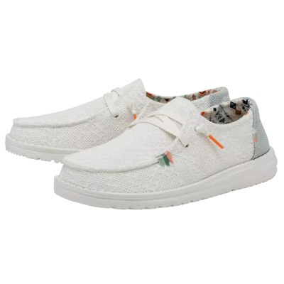 Дамски Ежедневни HEY DUDE-40054-1KF WENDY BOHO WHITE CROCHET