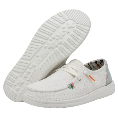 Дамски Ежедневни HEY DUDE-40054-1KF WENDY BOHO WHITE CROCHET