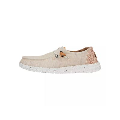 Дамски Ежедневни HEY DUDE-40753-100 WENDY HEATHERED WHITE