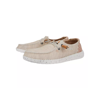 Дамски Ежедневни HEY DUDE-40753-100 WENDY HEATHERED WHITE