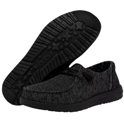 Дамски Ежедневни HEY DUDE-40078-0XJ WENDY SOX BLACK