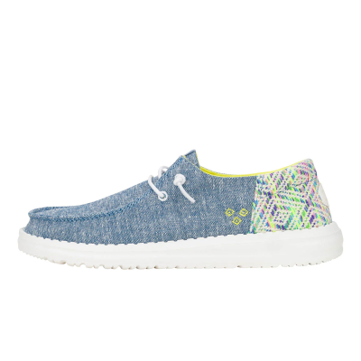 Дамски Ежедневни HEY DUDE-43156-4NY WENDY FUNK BLUE/MULTI
