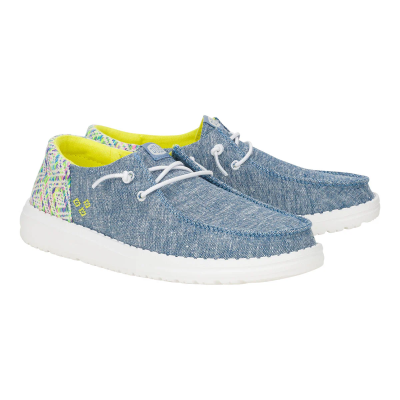 Дамски Ежедневни HEY DUDE-43156-4NY WENDY FUNK BLUE/MULTI