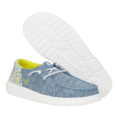 Дамски Ежедневни HEY DUDE-43156-4NY WENDY FUNK BLUE/MULTI