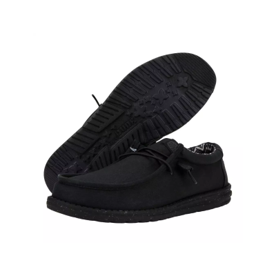 Мъжки Ежедневни HEY DUDE - 40700-060 WALLY STRETCH BLACK