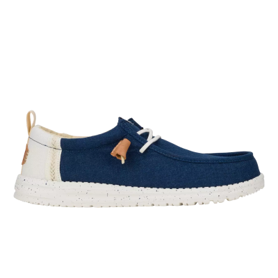 Мъжки Ежедневни HEY DUDE - 43086-4UA WALLY SUMMER BLUE/WHITE