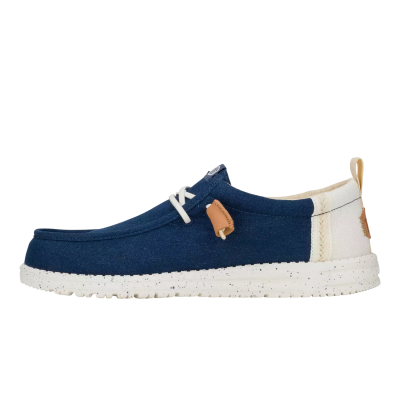 Мъжки Ежедневни HEY DUDE - 43086-4UA WALLY SUMMER BLUE/WHITE
