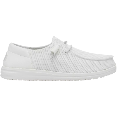 Дамски Ежедневни HEY DUDE-40065-100 WENDY FUNK MONO WHITE