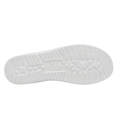 Дамски Ежедневни HEY DUDE-40065-100 WENDY FUNK MONO WHITE