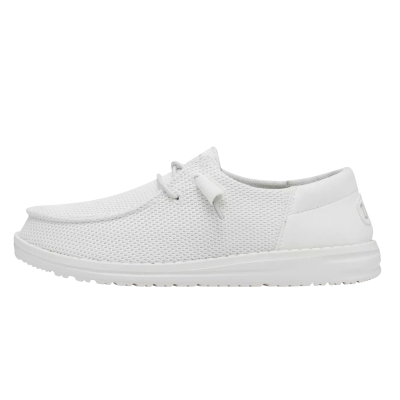 Дамски Ежедневни HEY DUDE-40065-100 WENDY FUNK MONO WHITE