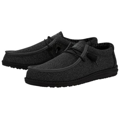 Дамски Ежедневни HEY DUDE-40019-0XJ WALLY SOX BLACK