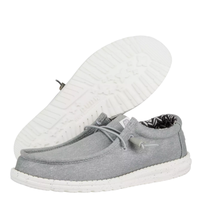 Мъжки Ежедневни HEY DUDE - 40700-007 WALLY STRETCH LIGHT GREY