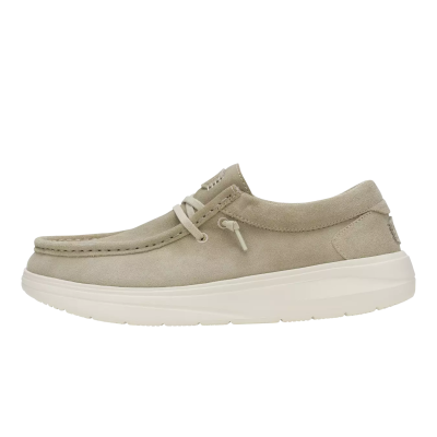 Мъжки Ежедневни HEY DUDE - 41975-1SN WALLY COMF GREY/SILVER