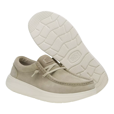 Мъжки Ежедневни HEY DUDE - 41975-1SN WALLY COMF GREY/SILVER