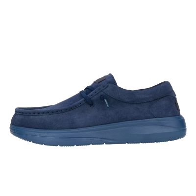 Мъжки Ежедневни HEY DUDE - 41975-4WT WALLY COMF NAVY/BLUE