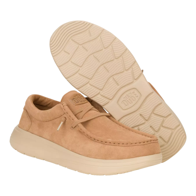 Мъжки Ежедневни HEY DUDE - 41975-2IW WALLY COMF BROWN/CREAM