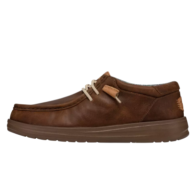 Мъжки Ежедневни HEY DUDE - 40175-255 WALLY GRIP CRAFT BROWN