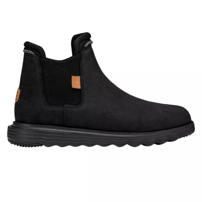 Мъжки Ежедневни Боти HEY DUDE - 40187-001 BRANSON CRAFT BLACK