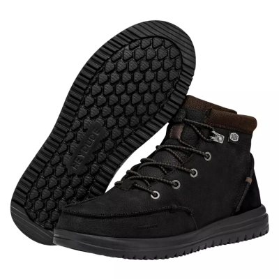 Мъжки Ежедневни Боти HEY DUDE - 40189-001 BRADLEY BOOT BLACK