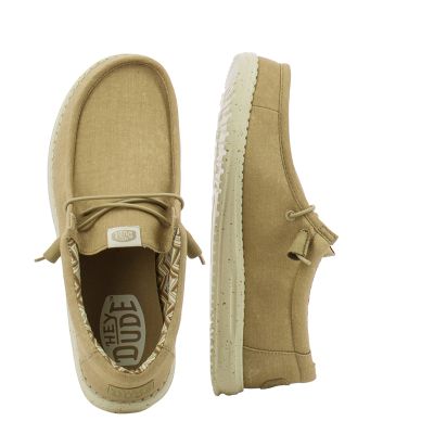 Мъжки Ежедневни HEY DUDE - 40700-265 WALLY STRETCH TAN