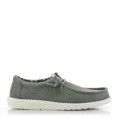 Мъжки Ежедневни HEY DUDE - 40700-007 WALLY STRETCH LIGHT GREY
