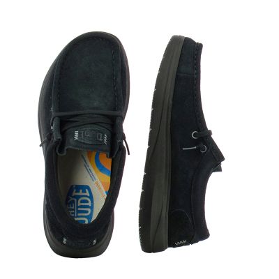 Мъжки Ежедневни HEY DUDE - 41975-001 WALLY X BLACK