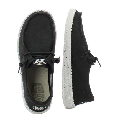 Дамски Ежедневни HEY DUDE - 40063-001 WENDY STUB BLACK