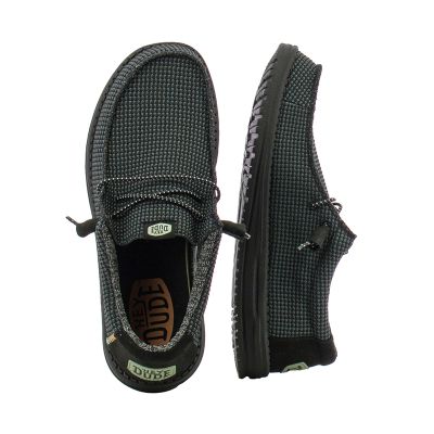 Мъжки Ежедневни HEY DUDE - 40403-060 WALLY SPORT BLACK