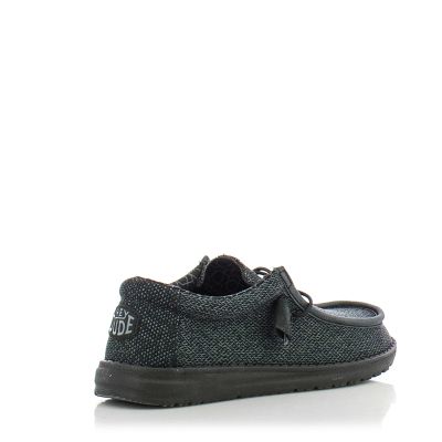 Дамски Ежедневни HEY DUDE - 40019-0XJ WALLY SOX BLACK