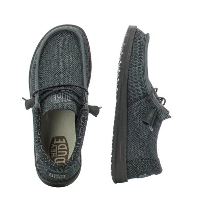 Дамски Ежедневни HEY DUDE - 40019-0XJ WALLY SOX BLACK