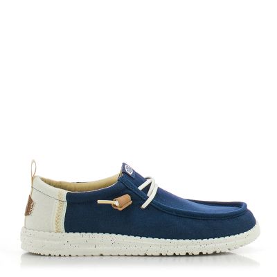 Мъжки Ежедневни HEY DUDE - 43086-4UA WALLY SUMMER BLUE/WHITE