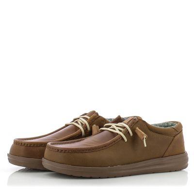 Мъжки Ежедневни HEY DUDE - 40175-255 WALLY GRIP CRAFT BROWN