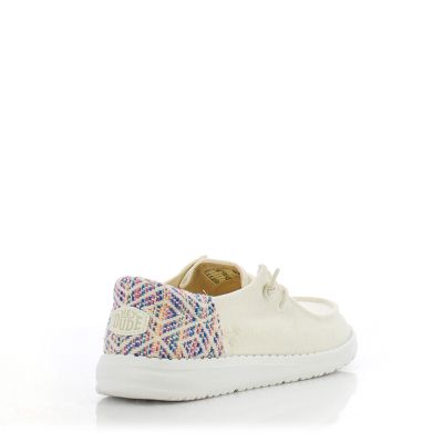 Дамски Ежедневни HEY DUDE - 43156-1MV WENDY FUNK IVORY/MULTI