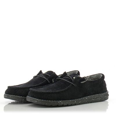 Мъжки Ежедневни HEY DUDE - 40195-001 WENDY WAVE BLACK