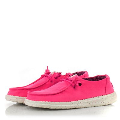 Дамски Ежедневни HEY DUDE - 40902-676 WENDY STRETCH NEON PINK