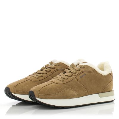 Дамски Сникърс HUGO - 50552652 KIRIA RUNN SDF PASTEL BROWN
