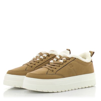 Дамски Сникърс HUGO - 50552645 LYSSA TENN BPFR PASTEL BROWN